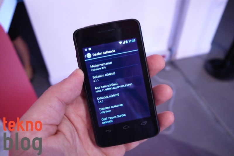 Vodafone Smart Mini Ön İnceleme (video eklendi)