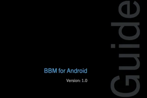 iOS ve Android için BBM’in kullanıcı kılavuzları zamanından önce ortaya çıktı