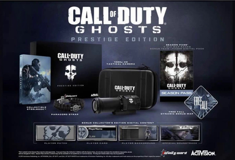 Activision Call of Duty: Ghosts’un özel versiyonlarını doğruladı