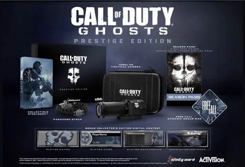 Activision Call of Duty: Ghosts’un özel versiyonlarını doğruladı