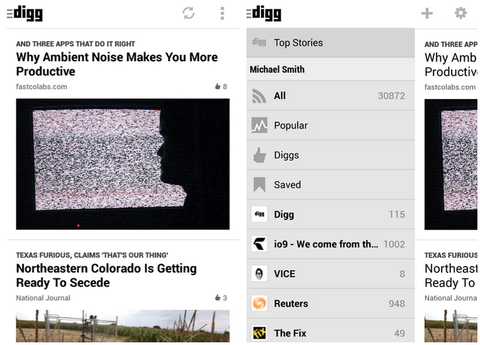 Android için Digg uygulaması yayınlandı