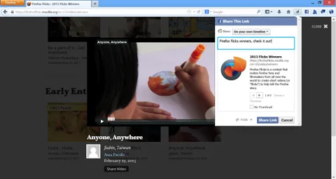 Firefox 23 masaüstü için paylaş butonu ve içerik engelleyicisiyle birlikte geldi