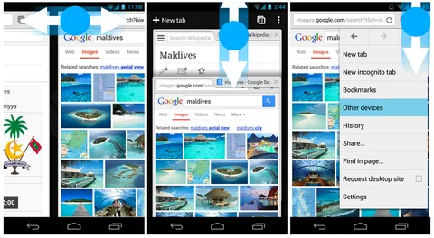 Android için Chrome uygulamasının beta sürümüne yeni özellikler eklendi