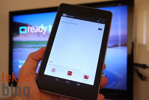 Android cihazlarına Chromecast üzerinden ekran yansıtma özelliği geliyor