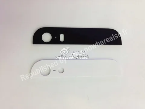 iPhone 5S’e ait olduğu iddia edilen parça çift LED flaşı işaret ediyor