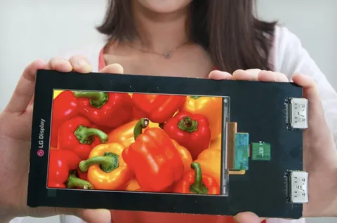 LG’nin 5.5 inç Quad HD paneli çok yakında akıllı telefonlarda