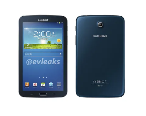 Samsung Galaxy Tab 3 7’nin mavi renkli versiyonu sızdı
