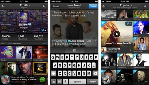 Twitter Music uygulaması App Store’dan kalktı, yakında sonlandırılıyor