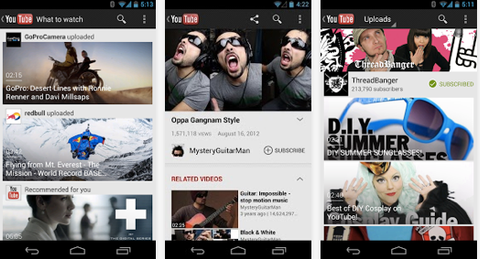 Android için YouTube 5.0 güncellemesi yayınlandı, listede kapsamlı değişiklikler var