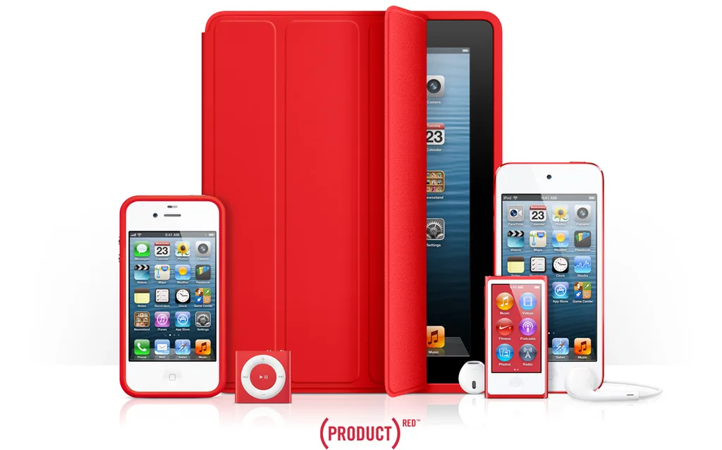 Apple sponsorlu ürünler sayesinde (PRODUCT)RED kampanyasına 65 milyon dolar katkıda bulundu