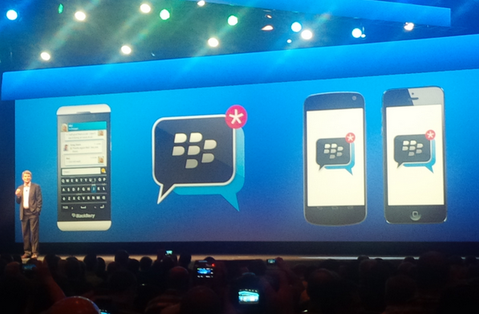 Blackberry iOS ve Android için BBM’in dağıtımını erteledi