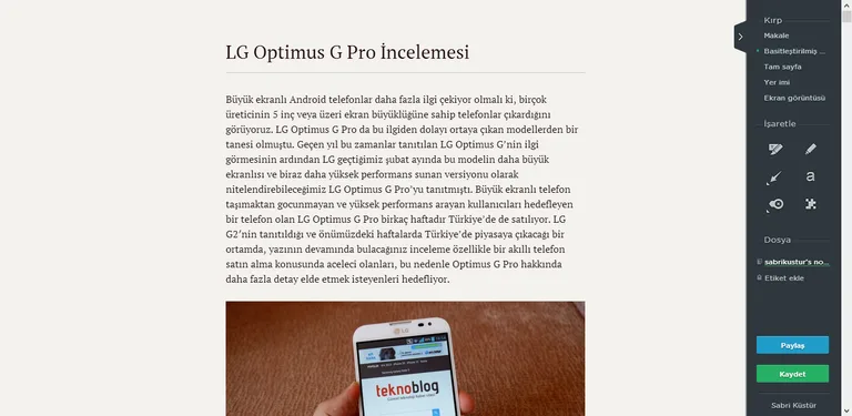 Chrome için Evernote Web Clipper’a yeni araçlar ve Skitch eklentileri