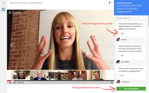 Hangouts on Air eylül ayında kapılarını kapatıyor