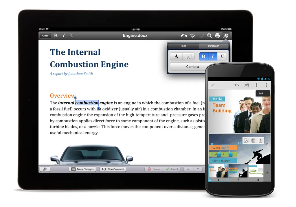 Google Quickoffice’in iOS ve Android versiyonları tüm kullanıcılar için ücretsiz hale geldi
