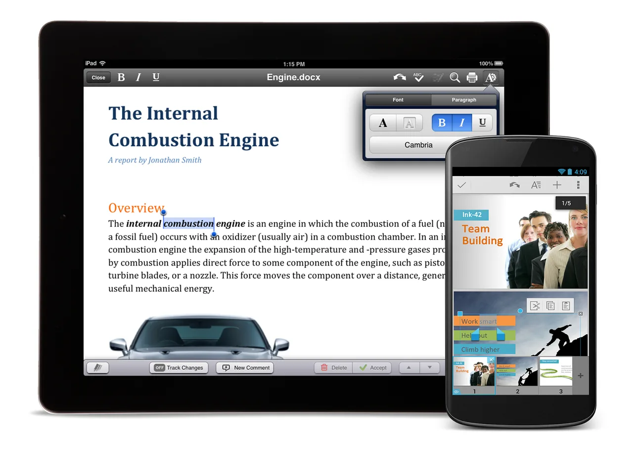 Google Quickoffice’in iOS ve Android versiyonları tüm kullanıcılar için ücretsiz hale geldi