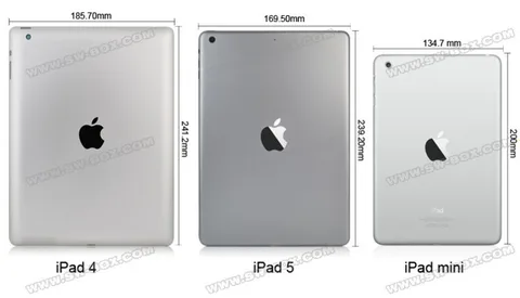 iPad 5’in parçalarını iPad 4 ve iPad mini’yle karşılaştıran yeni bir video
