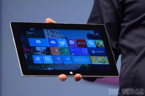 Microsoft Surface 2: 1080p Clear Type ekran, daha hızlı işlemci, Windows RT 8.1