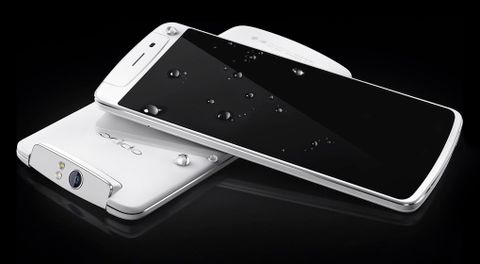 Oppo N1 5.9 inç ekran, arkada dokunmatik kontrol alanı ve döndürülebilir kamerayla çıkıyor
