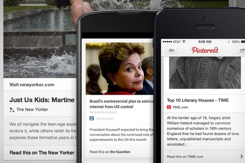 Pinterest artık makale paylaşımı için daha kullanışlı