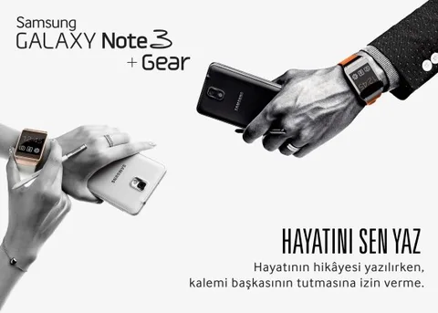 Avea’dan Samsung Galaxy Note 3 alan ilk 100 kişiye Galaxy Gear hediye