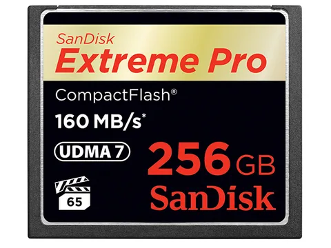 SanDisk Extreme Pro CompactFlash kartı duyurdu
