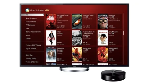 Sony’nin 4K video mağazası 70’i aşkın film ve TV programıyla açıldı
