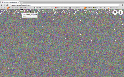 1.26 milyar Facebook hesabı insanlık için tıklanabilir bir anıt oluşturdu
