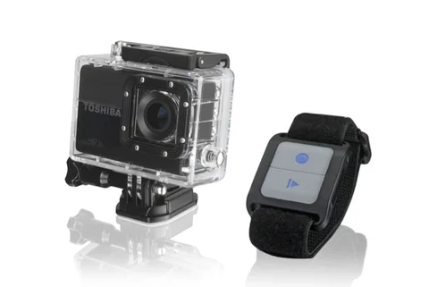 Toshiba Camileo X-Sports aksiyon kamerası GoPro’nun tasarımından ilham alıyor