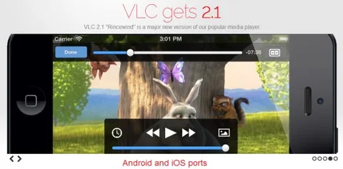 VLC 4K video oynatma desteği kazandı, mobil uygulamalar güncellendi