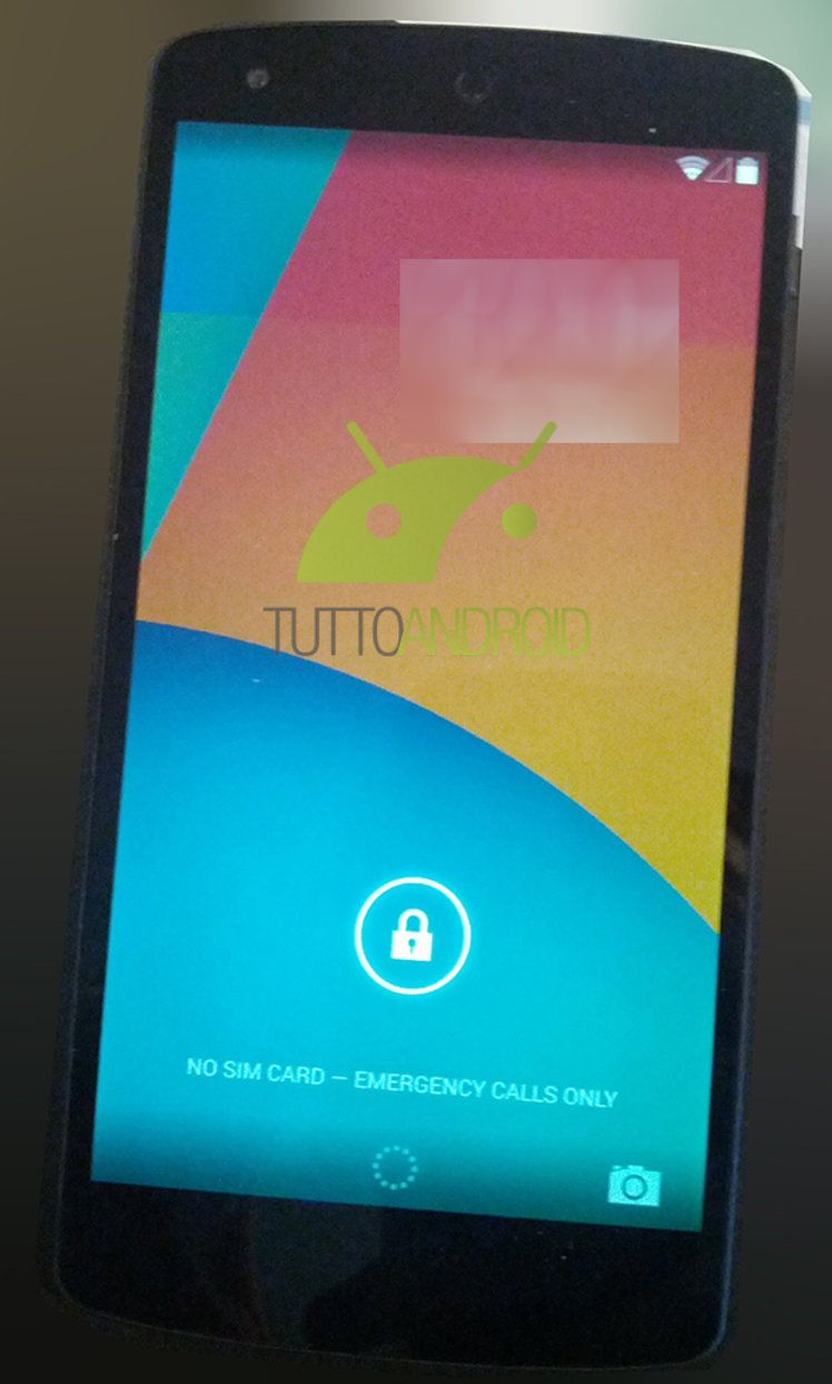 Android 4.4 KitKat ile yüklü Nexus 5’in fotoğrafları sızdı