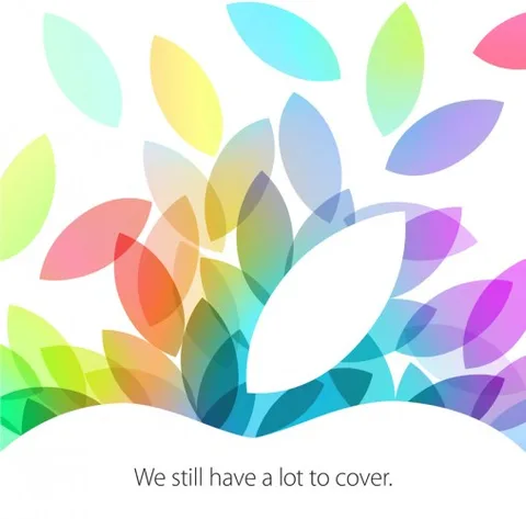Apple 22 Ekim etkinliğini doğruladı, yeni iPad ve iPad mini yolda
