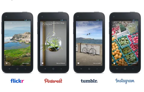 Facebook Home’a Flickr, Pinterest, Tumblr ve Instagram paylaşımları geliyor