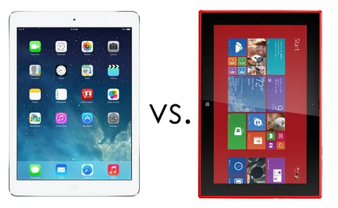 Apple iPad Air vs. Nokia Lumia 2520