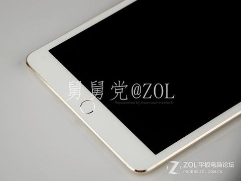 Altın renkli ve Touch ID sensörlü iPad mini 2 sızdı