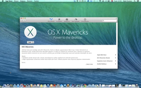 Apple OS X Mavericks İncelemesi