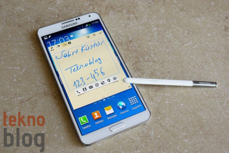 Samsung Galaxy Note 3 İncelemesi