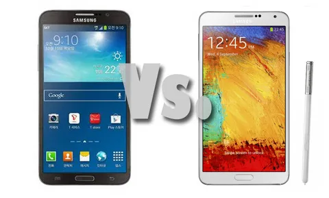 Samsung Galaxy Round ve Galaxy Note 3 karşı karşıya