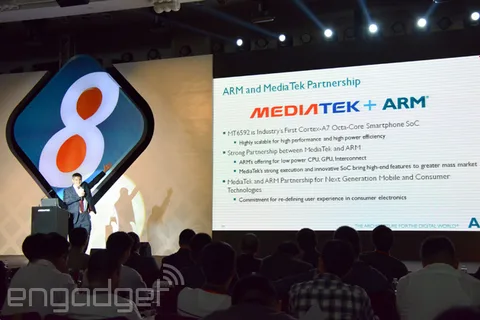 MediaTek dünyanın ilk gerçek sekiz çekirdekli mobil işlemcisi MT6592 ile iddialı