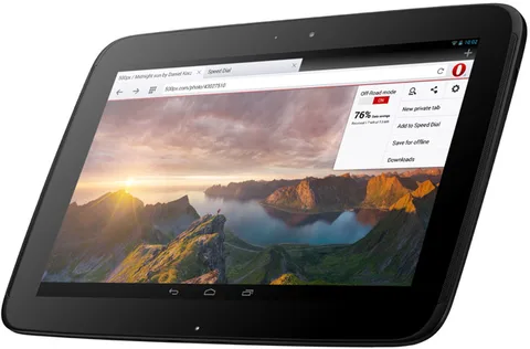 Opera’nın Android internet tarayıcısı tablet desteği kazandı