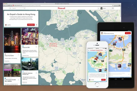 Pinterest ”mekan iğneleri” ile seyahat organizasyonuna yardımcı olmayı amaçlıyor