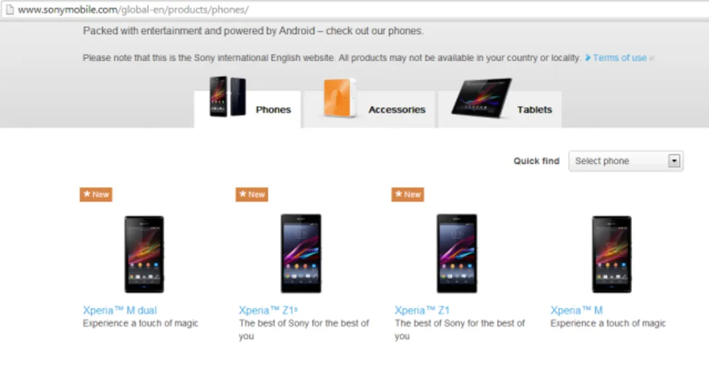Sony Xperia Z1F uluslararası pazara Xperia Z1s adıyla çıkacak
