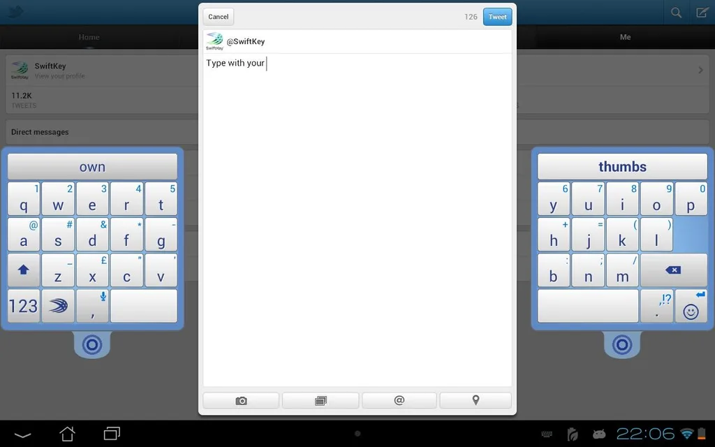 SwiftKey 4.3 ile birlikte Layouts for Living özelliği beta sürecinden çıktı