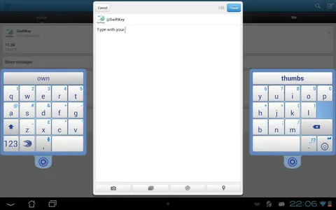 SwiftKey 4.3 ile birlikte Layouts for Living özelliği beta sürecinden çıktı