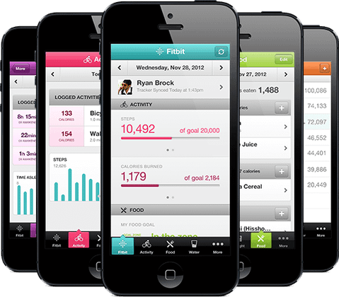 Fitbit iOS uygulaması ile iPhone 5s bir egzersiz takip cihazı olarak kullanılabiliyor