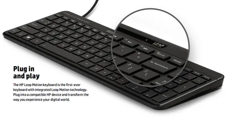 HP Leap Motion hareket kontrol teknolojisini yeni ürünlerine eklemeye devam ediyor