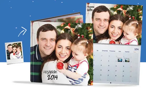 Lukapu.com’dan yılbaşı hediyesi için fotokitaplar ve takvimler