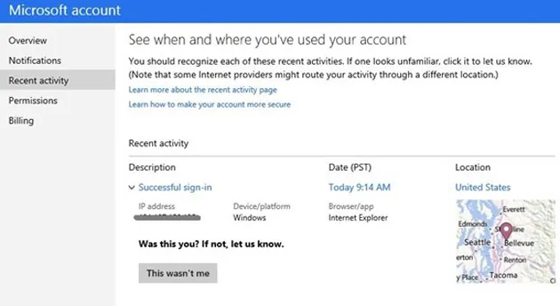 Microsoft kullanıcılarına hesaplarındaki şüpheli aktiviteleri ciddi bir soruna dönüşmeden bildirme fırsatı sunuyor