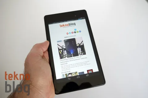 Nexus 7 (2013) İncelemesi