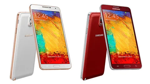 Samsung Galaxy Note 3’ün renk seçenekleri arasına kızıl altın ve kırmızı eklendi