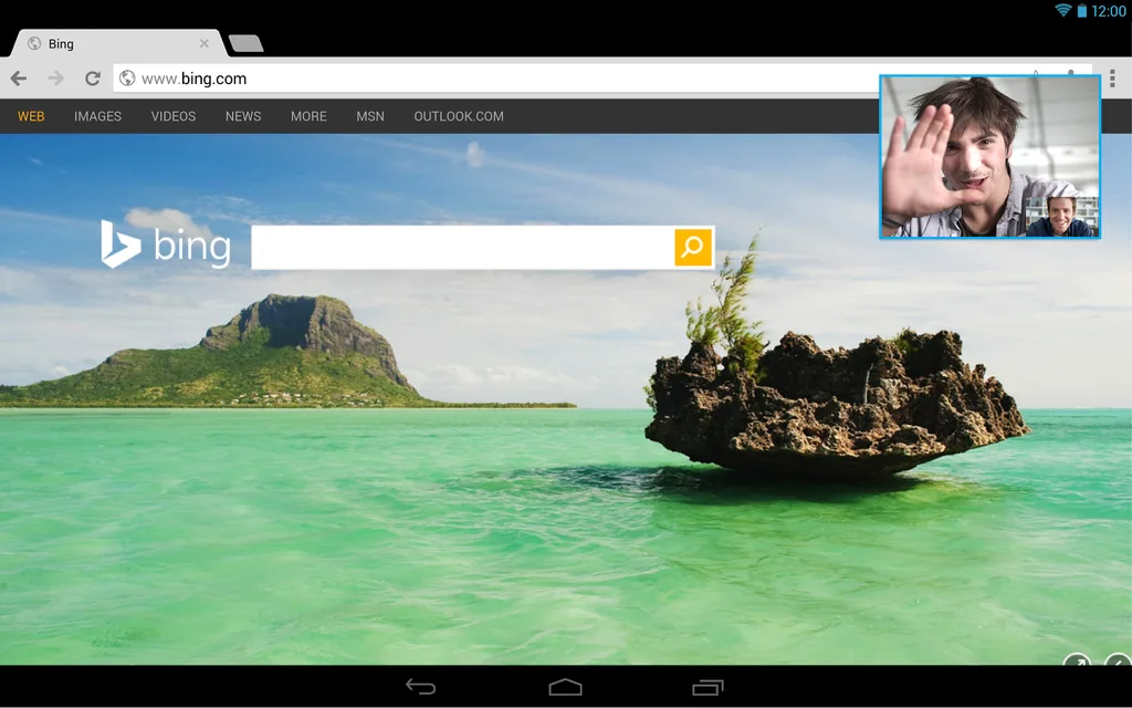 Skype Android uygulamasına 4.5 sürümüyle picture-in-picture işlevi eklendi